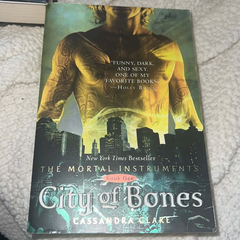 City of Bones book- The Mortal Instruments